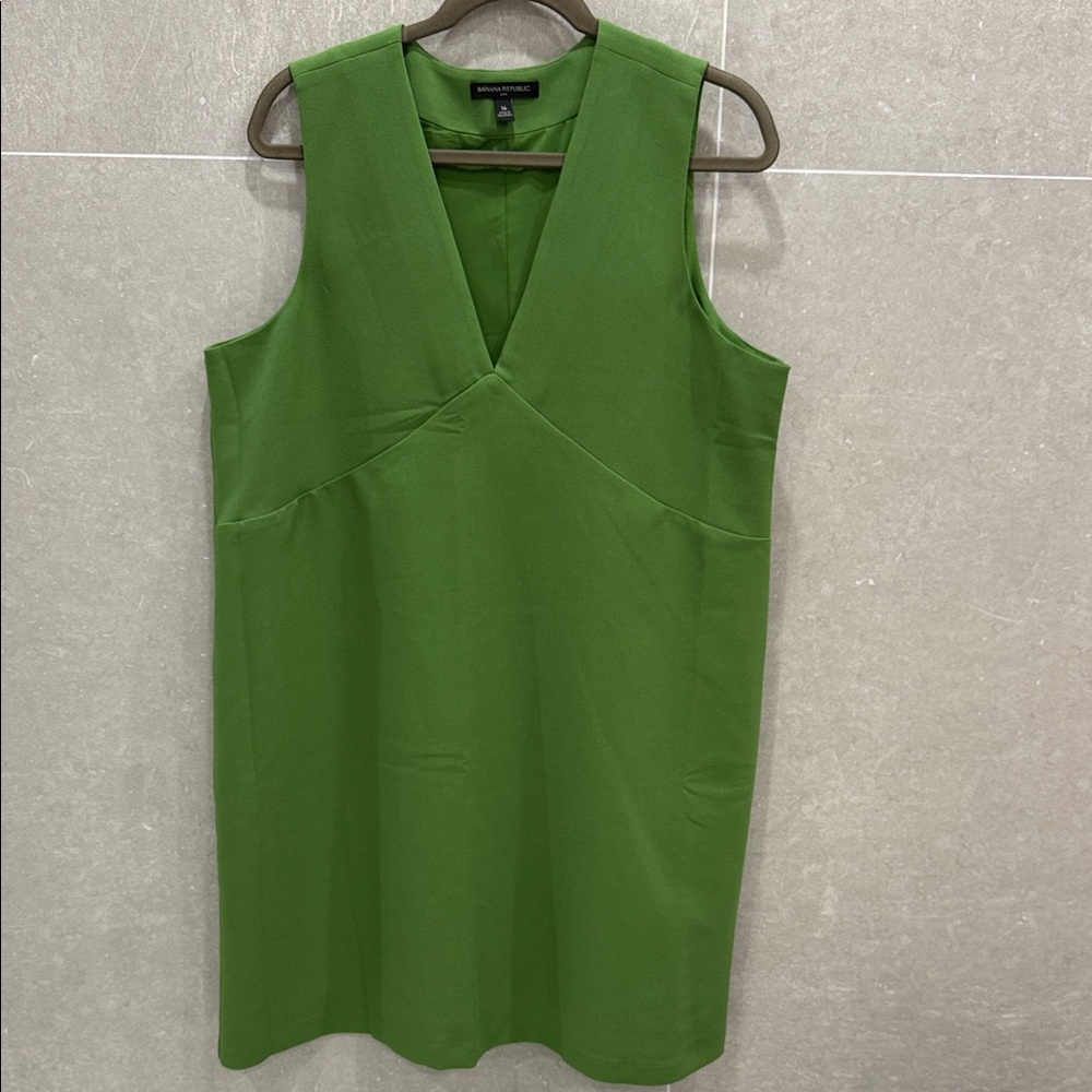 Banana Republic Vibrant Green Dress